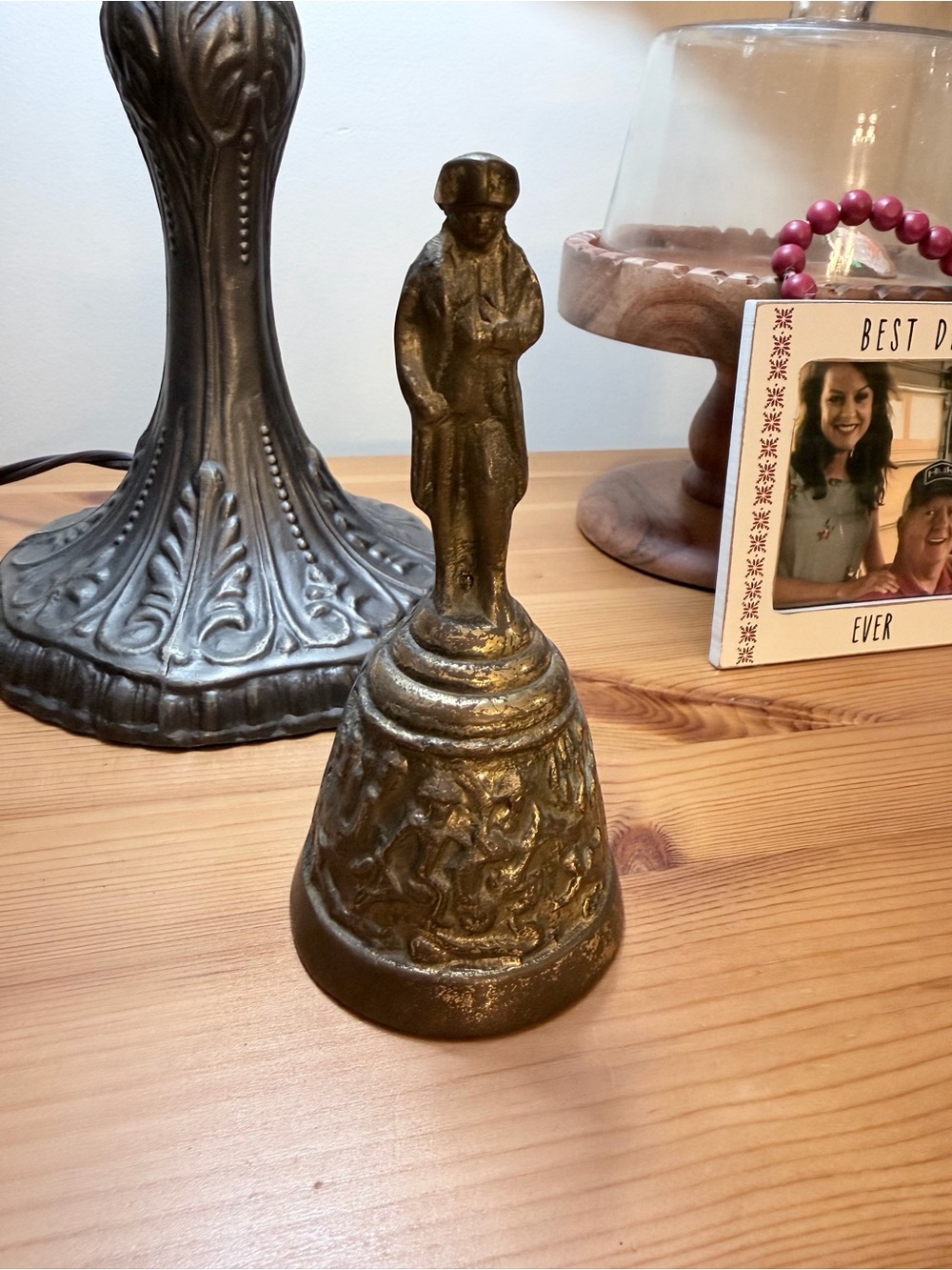 Antique Vintage Napoleon Brass Bell